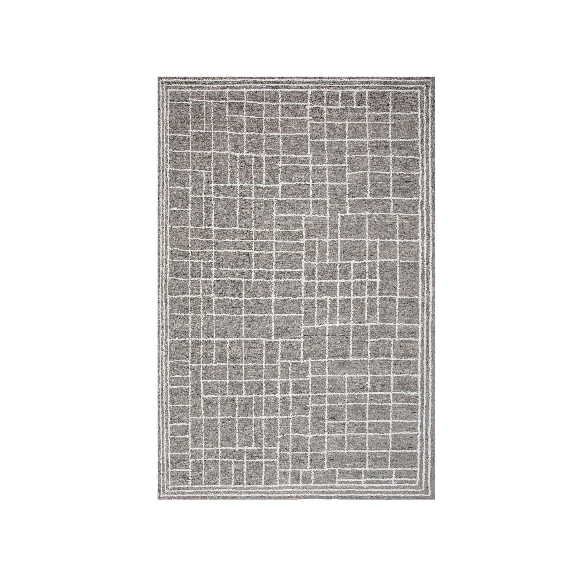 Alora Decor Lofton Rectangle Rug, Gray