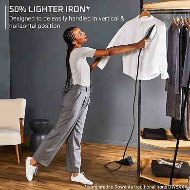 Rowenta Duo Force 2-in-1 Steam Iron and Clothes Steamer