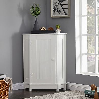 Merax Bathroom Cabinet Triangle Corner Storage Cabinet