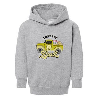 Loads Of Luck Retro Truck Toddler Graphic Hoodie