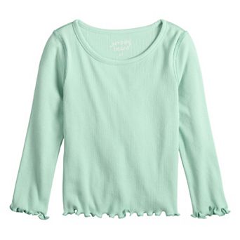 Toddler Girls 4-12 Jumping Beans® Sensory Adaptive Long Sleeve Rib Tee