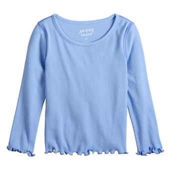 Toddler Girls 4-12 Jumping Beans® Sensory Adaptive Long Sleeve Rib Tee