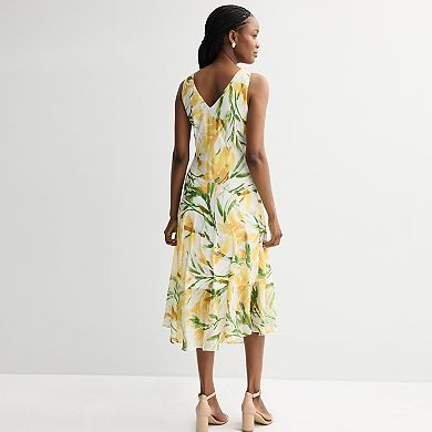 Women's Robbie Bee 2-pc. Chiffon Jacket & Dress Set