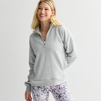 Women's Tek Gear® Ultrasoft Fleece Quarter-Zip Sweatshirt