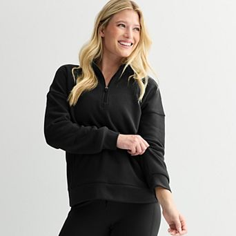 Women's Tek Gear® Ultrasoft Fleece Quarter-Zip Sweatshirt