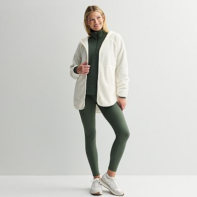 Petite Tek Gear® Quarter Zip Sweatshirt