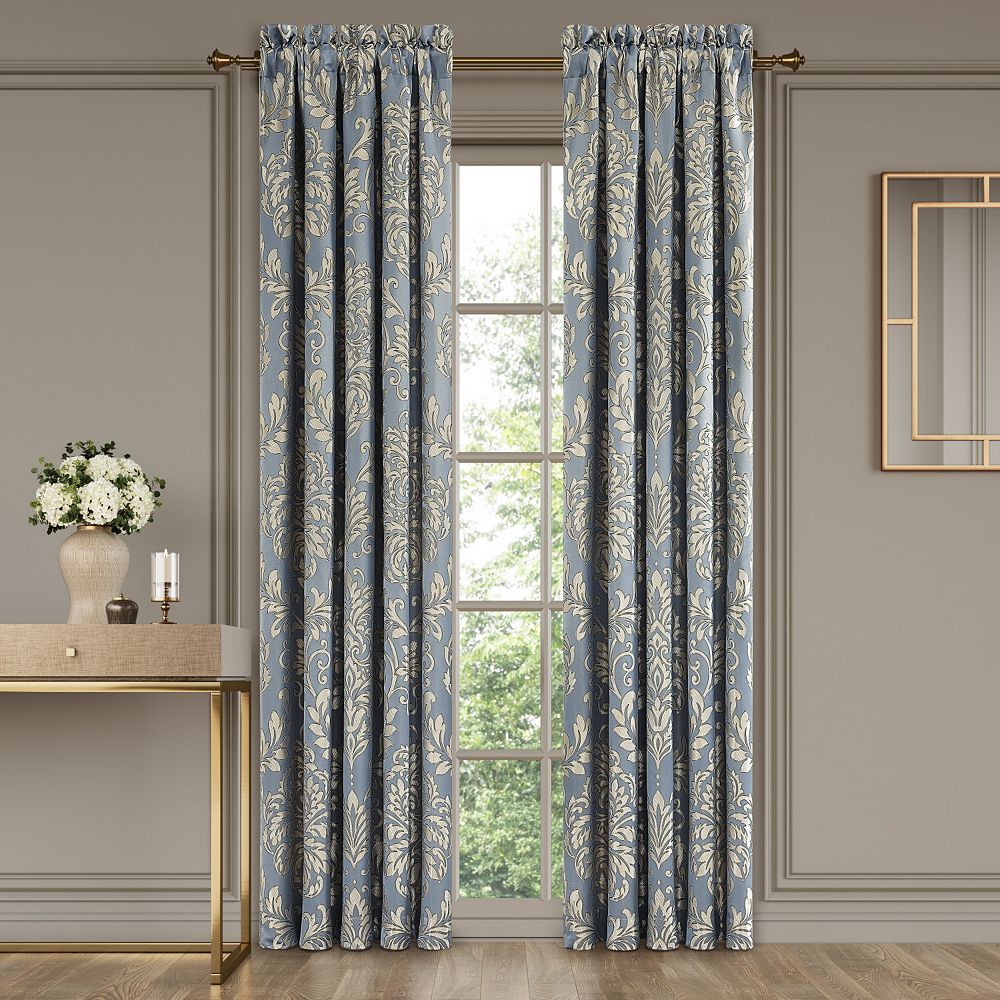 Royal Court Lorenzo Set of 2 Window Curtain Panels