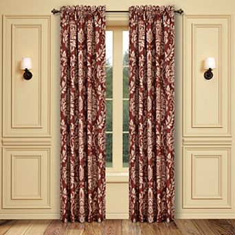 Royal Court Lazia Set of 2 Window Curtain Panels