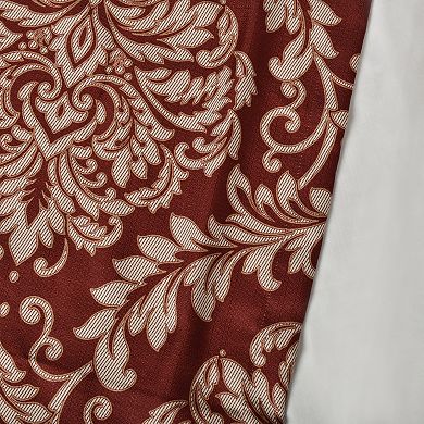 Royal Court Lazia Set of 2 Window Curtain Panels