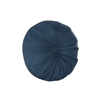Royal Court Messina Blue Round Decorative Throw Pillow