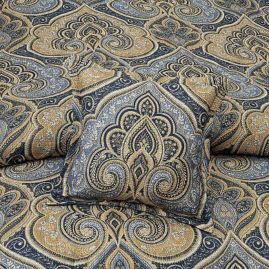 Royal Court Messina Blue 18-Inch Square Decorative Throw Pillow