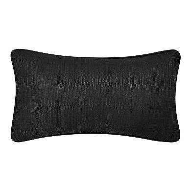 Royal Court Messina Black Boudoir Decorative Throw Pillow