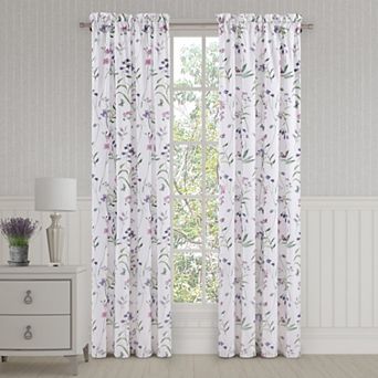 Royal Court Nola Set of 2 Window Curtain Panels