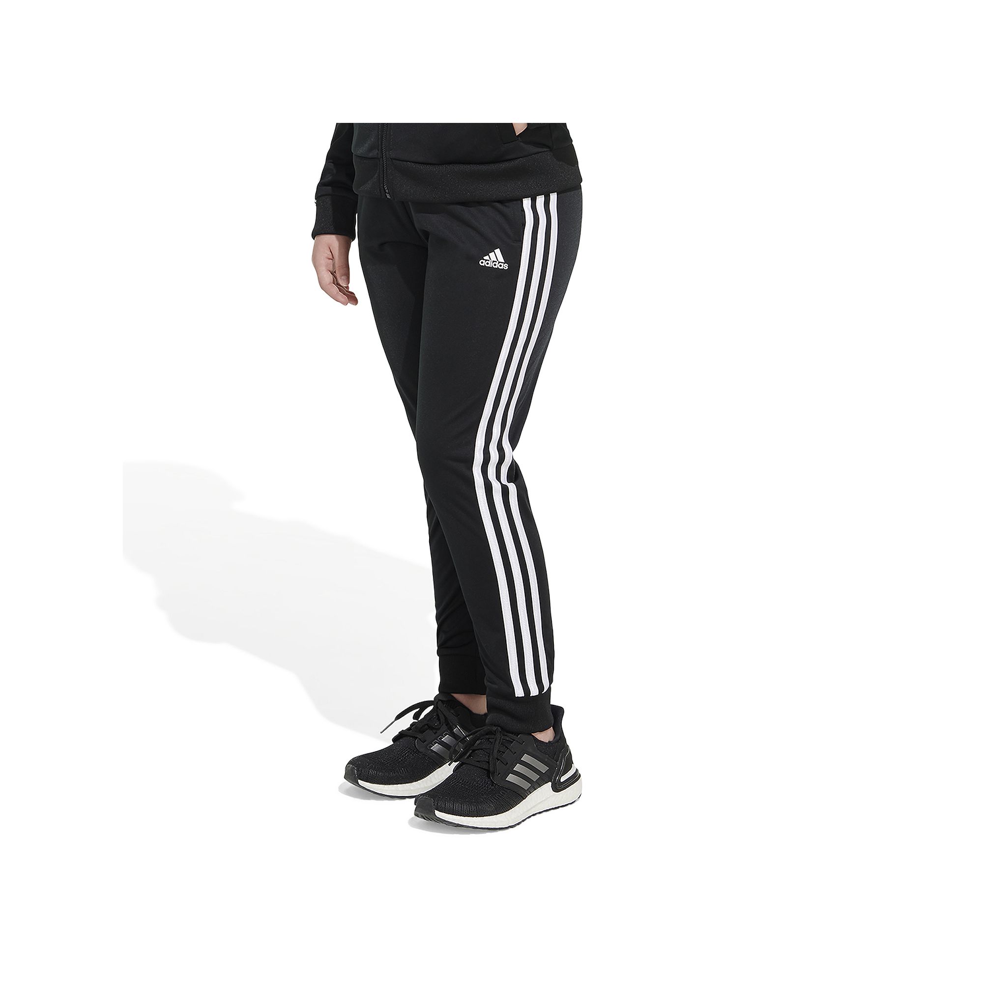 Girls 7-16 adidas 3-Stripe Joggers, Girls, Size: Small PLUS, Black