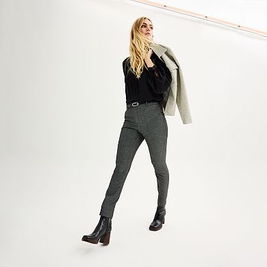 Petite Nine West Magic Waist Skinny Ankle Pants