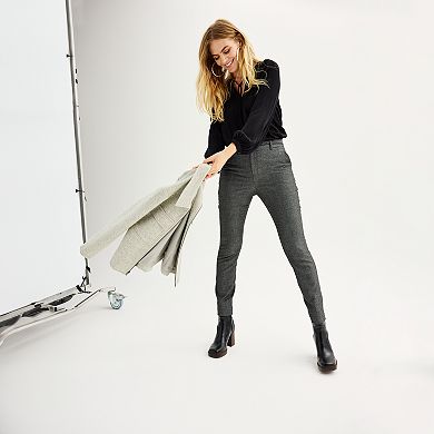 Petite Nine West Magic Waist Skinny Ankle Pants