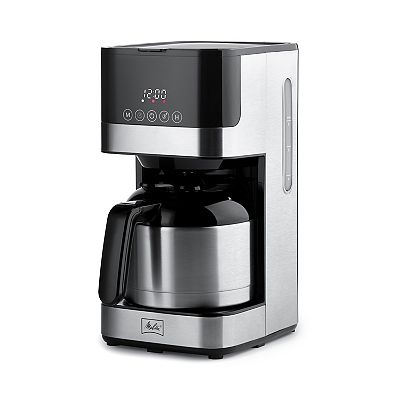 Melitta Aroma Tocco 8-Cup Drip Coffee Maker with Thermal Carafe and Touch  Control Display