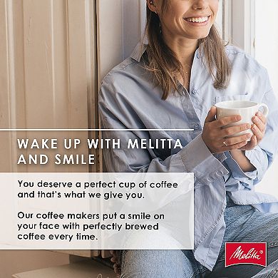 Melitta Aroma Tocco™ 8-Cup Drip Coffee Maker with Thermal Carafe and Touch Control Display