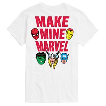 Men's Marvel Make Mine Marvel Vintage Graphic Tee