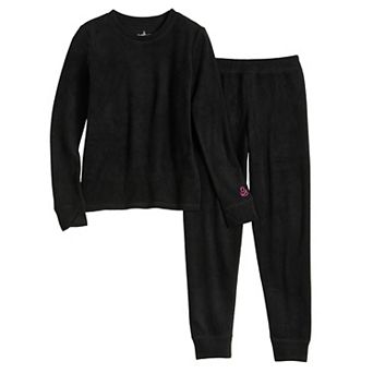 Girls 4-16 Cuddl Duds® Fleecewear with Stretch 2 pc Base Layer Set
