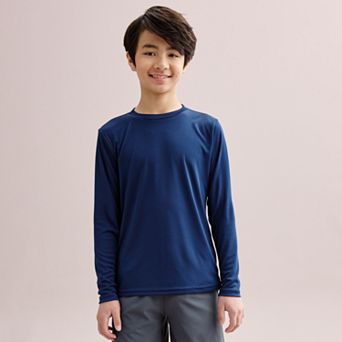 Boys 8-20 Tek Gear® DryTek Long Sleeve Crewneck Tee