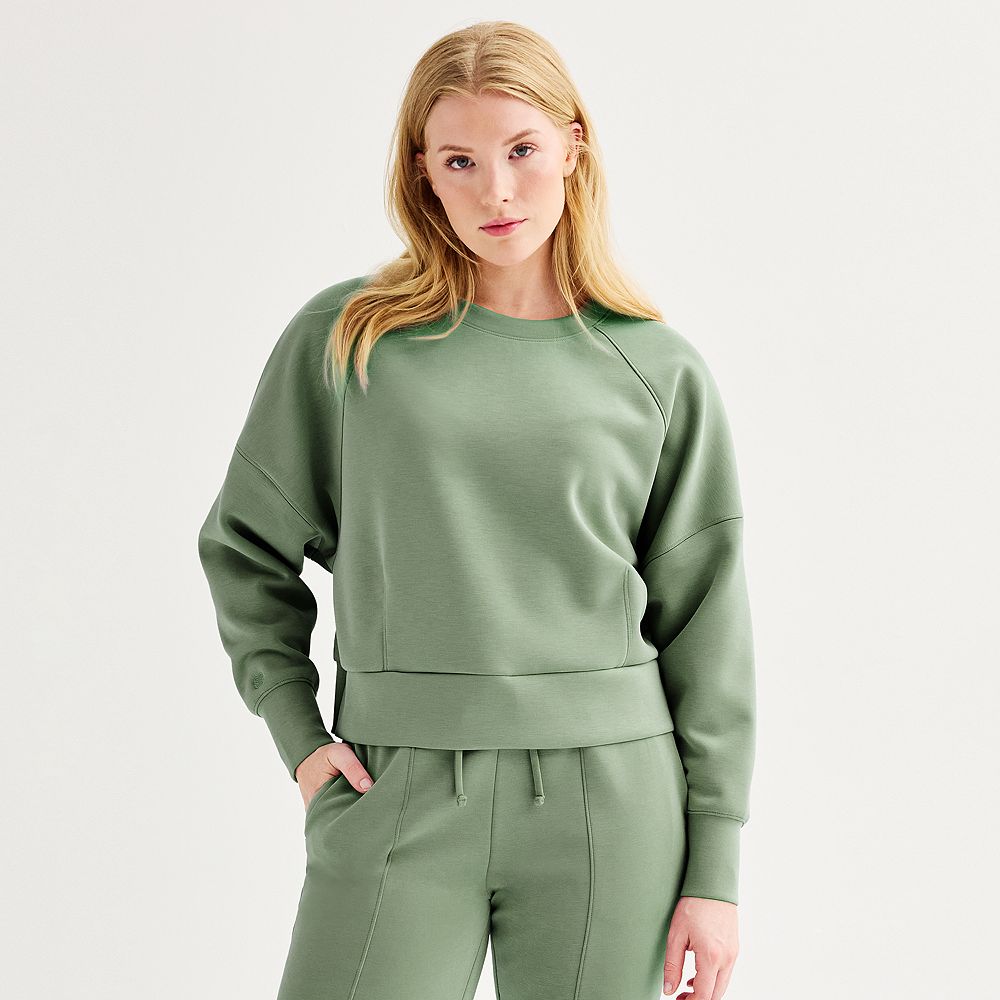 FZ Women's Fleece Sweatsuit  Cropped Top