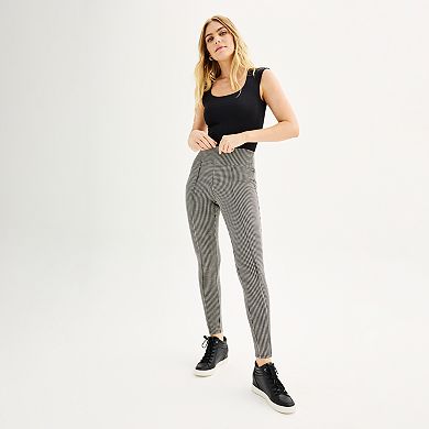 Women's Nine West Seamed Tummy-Control Ponte Leggings