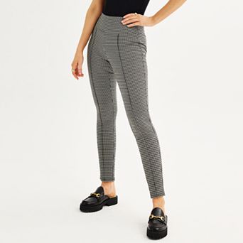 Women's Nine West Seamed Tummy-Control Ponte Leggings