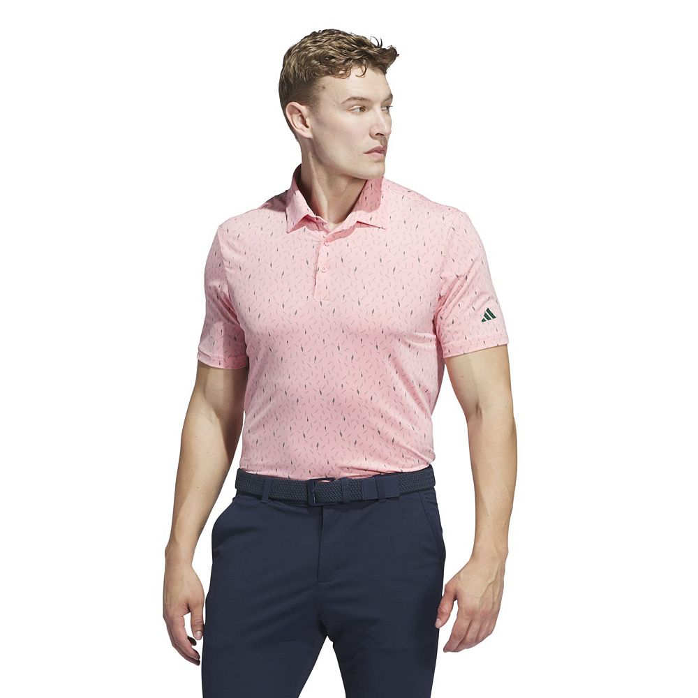 Men's adidas Ultimate365 Allover Print Golf Polo Shirt