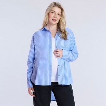Maternity Motherhood® Poplin Shirt