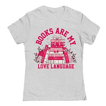 Junior's Books Love Language Graphic Tee