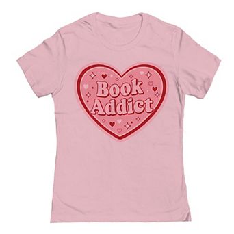Junior's Book Addict Graphic Tee