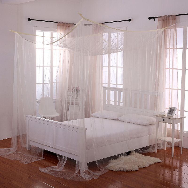 Casablanca Palace Four-Poster Bed Canopy, Blue, OTHER