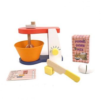 Leo & Friends Wooden Mixer Set
