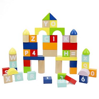 L & F Count And Spell Block Set, 50 pc