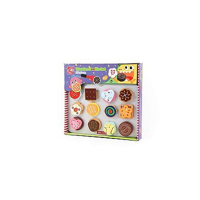 Wooden Cookie Baking Set