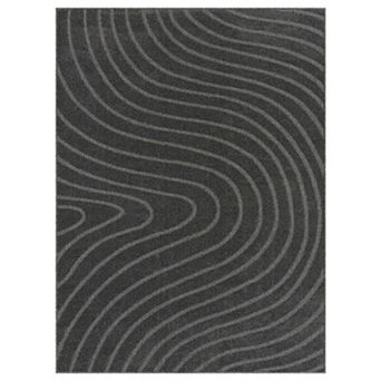 Luxe Weavers Modern Geometric Wave Area Rug