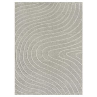 Luxe Weavers Modern Geometric Wave Area Rug