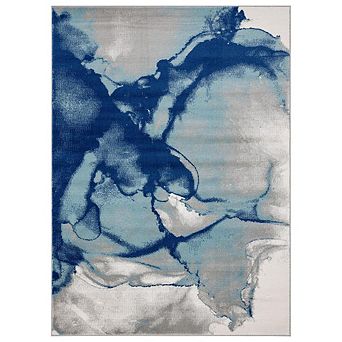 Luxe Weavers Modern Abstract Watercolor Indoor Area Rug
