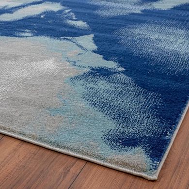 Luxe Weavers Modern Abstract Watercolor Indoor Area Rug