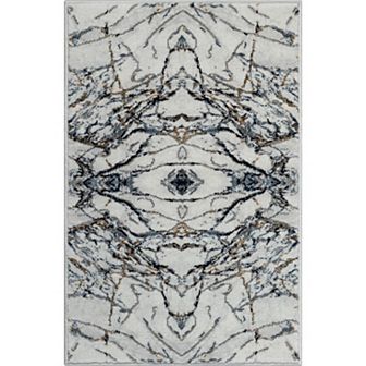 Luxe Weavers Marble Effect Abstract Area Rug