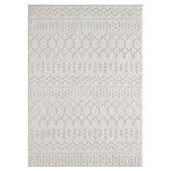 Luxe Weavers Diamond Area Rug High Low Carpet