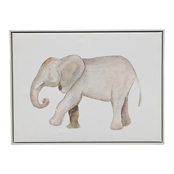 Gallery Kids Elephant Floating Framed Canvas Wall Art