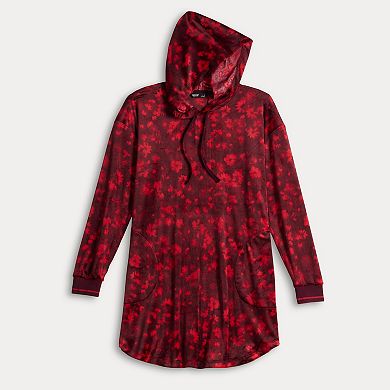 Women's Simply Vera Vera Wang Long Sleeve Hooded Sleepshirt