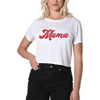 Women's Suburban Riot Mama Crop Tee