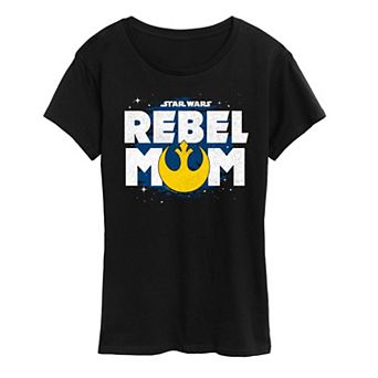 Women's Star Wars Rebel Mom Graphic Tee