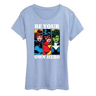 Women's Marvel Be Your Own Hero Graphic Tee