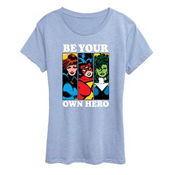 Women's Marvel Be Your Own Hero Graphic Tee