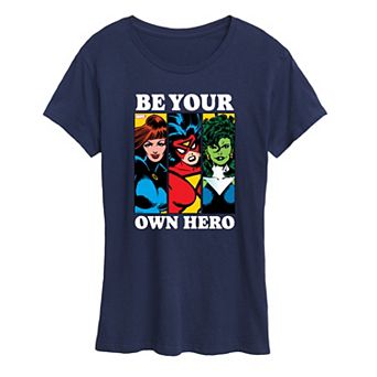 Women's Marvel Be Your Own Hero Graphic Tee