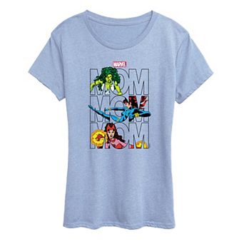 Women's Marvel Mom Stacked Graphic Tee